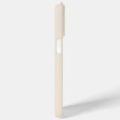 trendy Antiek Wit met Monogram Case-Mate iPhone Case (Achterkant / Rechts)