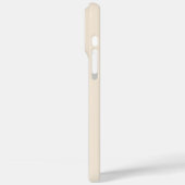 trendy Antiek Wit met Monogram Case-Mate iPhone Case (Achterkant / Links)