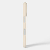 trendy Antiek Wit met Monogram Case-Mate iPhone Case (Achterkant / Rechts)