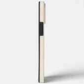 trendy Antiek Wit met Monogram Case-Mate iPhone Case (Achterkant / Rechts)