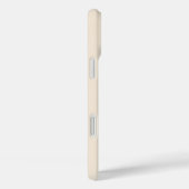 trendy Antiek Wit met Monogram Case-Mate iPhone Case (Achterkant / Rechts)
