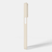 trendy Antiek Wit met Monogram Case-Mate iPhone Case (Achterkant / Rechts)