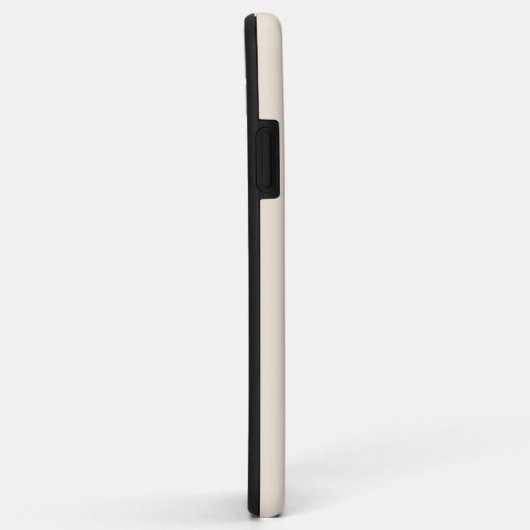trendy Antiek Wit met Monogram Case-Mate iPhone Case (Achterkant/rechts)