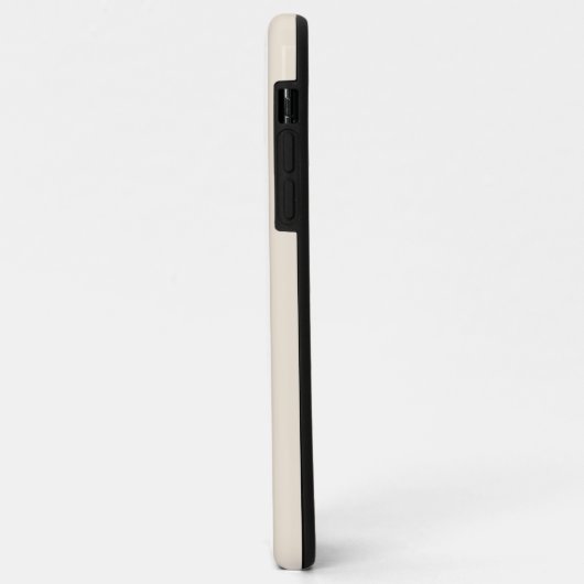 trendy Antiek Wit met Monogram Case-Mate iPhone Case (Achterkant/links)