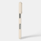trendy Antiek Wit met Monogram Case-Mate iPhone Case (Achterkant / Rechts)