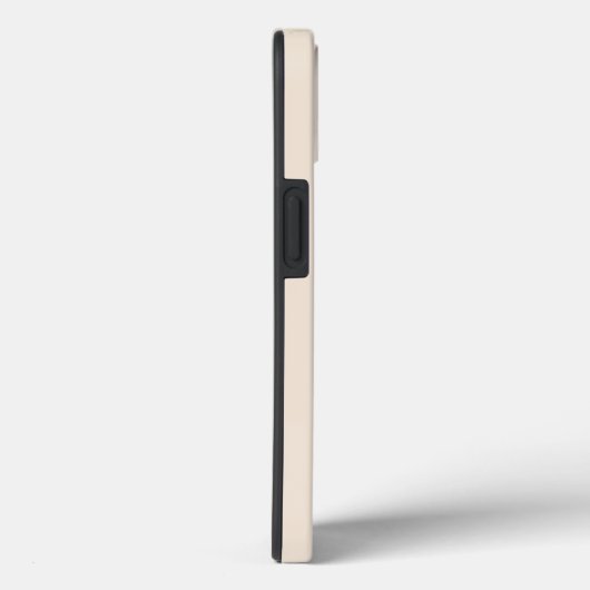 trendy Antiek Wit met Monogram Case-Mate iPhone Case (Achterkant / Rechts)