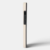 trendy Antiek Wit met Monogram Case-Mate iPhone Case (Achterkant / Links)