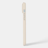 trendy Antiek Wit met Monogram Case-Mate iPhone Hoesje (Linkerkant)
