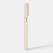 trendy Antiek Wit met Monogram Case-Mate iPhone Hoesje (Rechterkant)