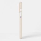 trendy Antiek Wit met Monogram Case-Mate iPhone Hoesje (Linkerkant)