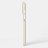 trendy Antiek Wit met Monogram Case-Mate iPhone Hoesje (Linkerkant)