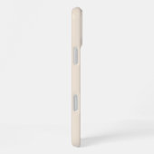 trendy Antiek Wit met Monogram Case-Mate iPhone Hoesje (Rechterkant)