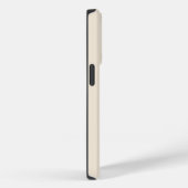 trendy Antique White with Monogram Case-Mate iPhone Case (Achterkant / Rechts)