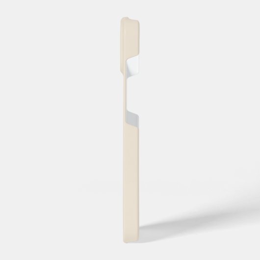 trendy Antique White with Monogram Case-Mate iPhone Hoesje (Linkerkant)