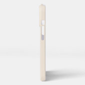 trendy Antique White with Monogram Case-Mate iPhone Hoesje (Linkerkant)