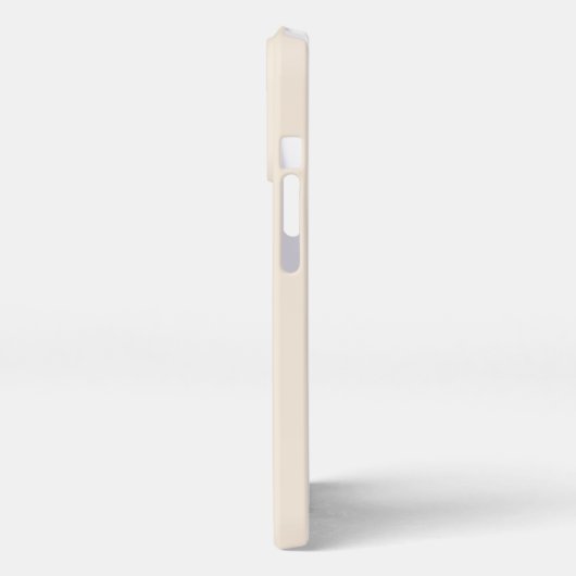 trendy Antique White with Monogram Case-Mate iPhone Hoesje (Linkerkant)