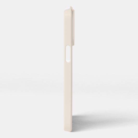 trendy Antique White with Monogram Case-Mate iPhone Hoesje (Rechterkant)