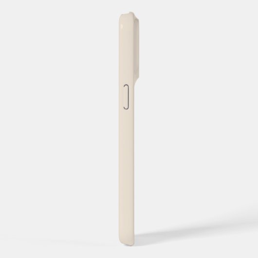 trendy Antique White with Monogram Case-Mate iPhone Hoesje (Rechterkant)