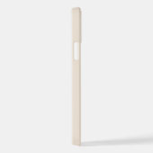 trendy Antique White with Monogram Case-Mate iPhone Hoesje (Rechterkant)