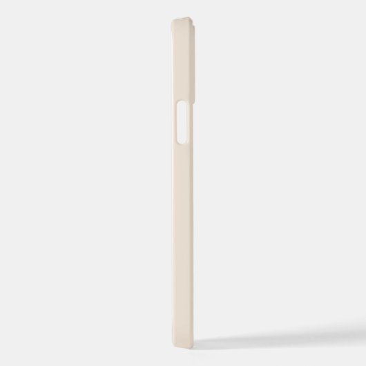 trendy Antique White with Monogram Case-Mate iPhone Hoesje (Rechterkant)