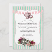 Trendy any event Alice in Wonderland Tea Party Kaart (Voorkant)