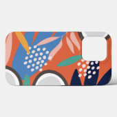 Trendy Apricot Green Blue Blush Coconut Stoere Hoe Case-Mate iPhone Case (Achterkant (horizontaal))