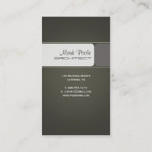 Trendy Architect visitekaartjes (Achterkant)