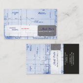 Trendy Architect visitekaartjes (Voorkant / Achterkant)