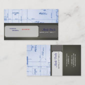 Trendy Architect visitekaartjes (Voorkant / Achterkant)