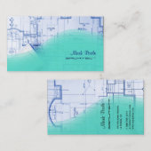 Trendy architecten visitekaartjes (Voorkant / Achterkant)