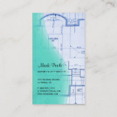 Trendy architecten visitekaartjes (Achterkant)