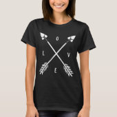Trendy Arrows LOVE T-shirt (Voorkant)