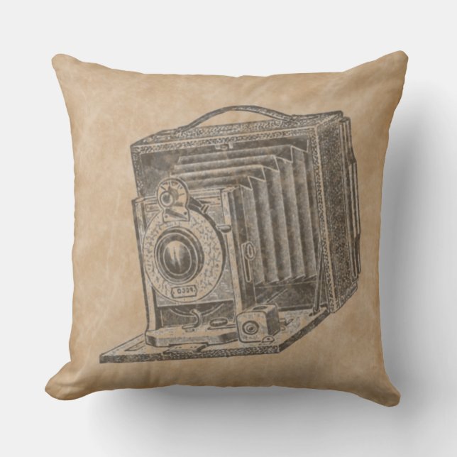 Trendy  Art  Camera Kussen (Voorkant)