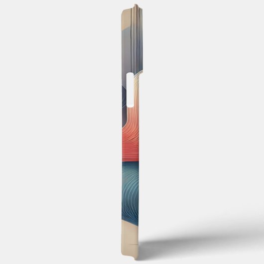 "trendy artistieke design" Case-Mate iPhone case (Achterkant / Rechts)