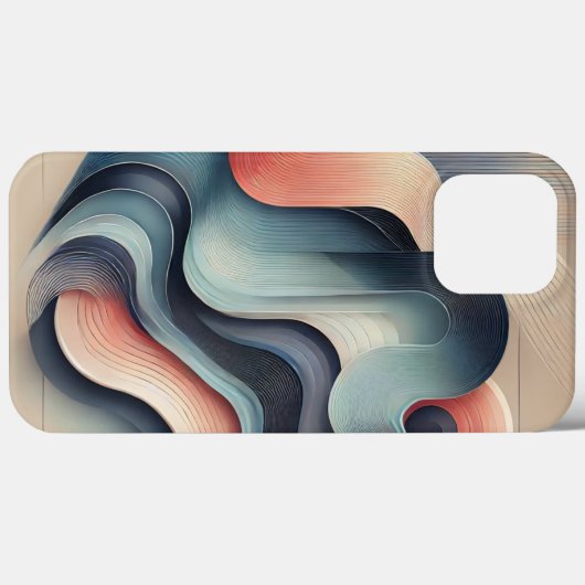 "trendy artistieke design" Case-Mate iPhone case (Achterkant (horizontaal))