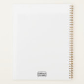 Trendy Artistieke Regenboog Haakfruit Collage Planner (Achterkant)