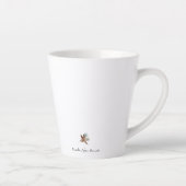 Trendy Autumn favorieten | Illustratie Waterverf Latte Mok (Rechts)