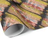 Trendy Autumn Glitter Leaves Cadeaupapier (Rol Hoek)