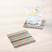 Trendy aztec kartonnen onderzetters (Insitu)