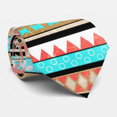 Trendy aztec stropdas (Opgerold)