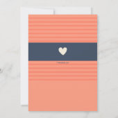 Trendy Baby shower-uitnodiging Kaart (Achterkant)