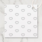 Trendy Baking Spirits Bright Cookie Exchange Label (Achterkant)