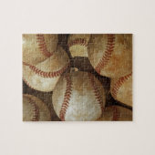 Trendy Baseball Artwork Legpuzzel (Horizontaal)