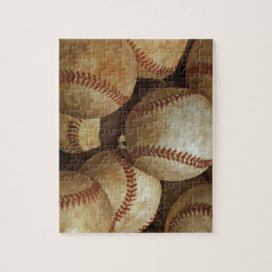 Trendy Baseball Artwork Legpuzzel