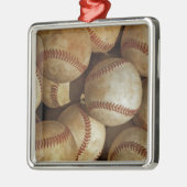 Trendy Baseball Artwork Metalen Ornament (Links)