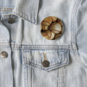Trendy Baseball Artwork Ronde Button 5,7 Cm (In situ)