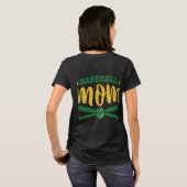 Trendy BASEBALL MOM Graphics Persoonlijke cadeautj T-shirt (Achterkant volledig)