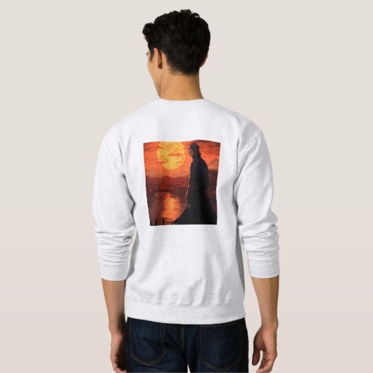 trendy basic T-Shirt design (Achterkant volledig)
