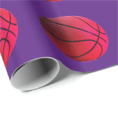 Trendy Basketbal Pop Art Cadeaupapier (Rol Hoek)