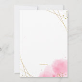 Trendy Bat Mitzvah Uitnodiging (Achterkant)